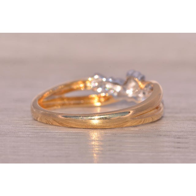 Metal The Cobh: Irish Made Claddagh Ring with Natural Diamonds For Sale - Image 7 of 11