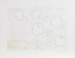 Gregoire Muller - Peaches Screenprint