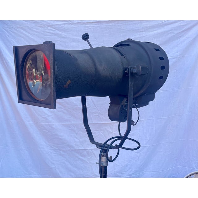 Metal Vintage Bulls-Eye Movie Light, 1950s For Sale - Image 7 of 18