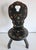 Pair of Vintage Hand-Painted Folk Art Chairs, Scandinavian Decorative Folk Chairs, Cottage Accent Chairs For Sale - Image 10 of 17