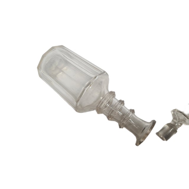 Biedermeier Crystal Carafe, Denmark, 1890s For Sale - Image 9 of 14