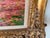 1990's Joe Yu Impressionist Garden Entrance Landscape Oil on Canvas Painting – Framed For Sale - Image 10 of 12