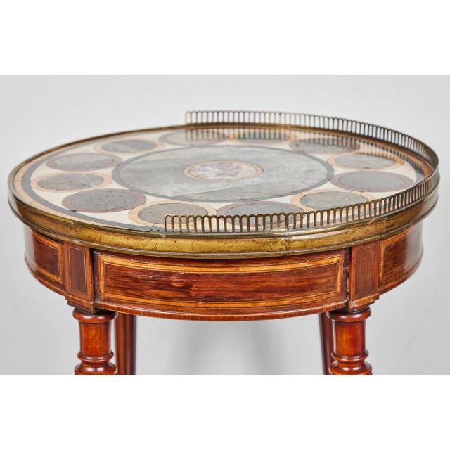 Mid 19th Century Italian, Marble Top Side Table For Sale - Image 5 of 9