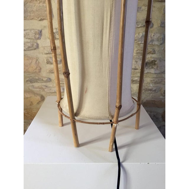 Textile Floor Lamp by Louis Sognot, 1960s For Sale - Image 7 of 13