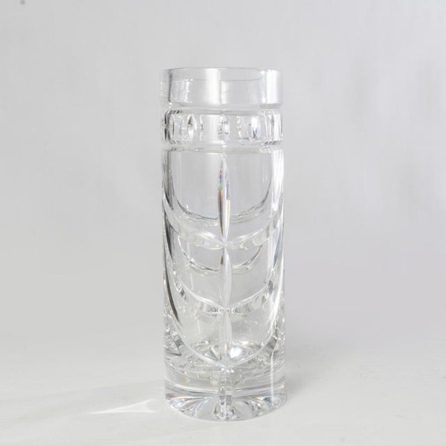 Mid-Century Modern Mid 20th Century Crystal Vase Overture For Sale - Image 3 of 6