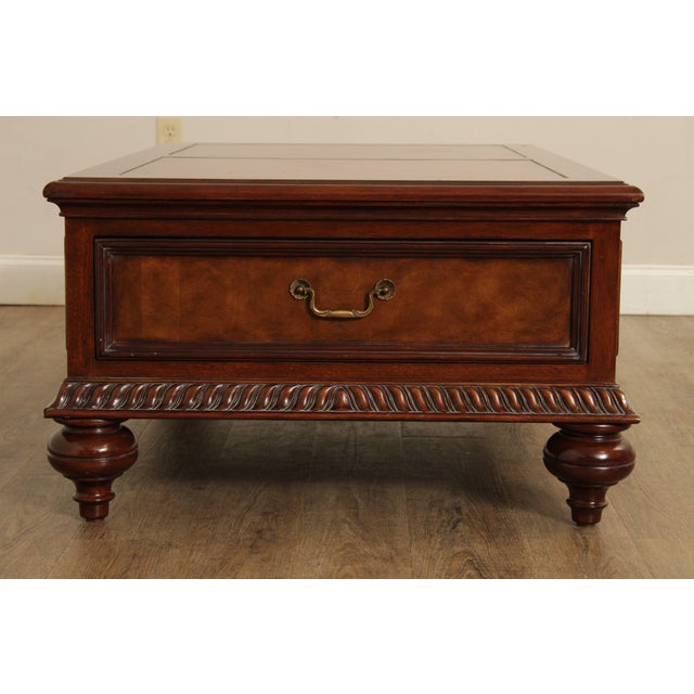 2000 - 2009 Ethan Allen Townhouse Collection 'Morley' Coffee Table For Sale - Image 5 of 15