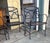 Ebony Vintage Wrought Iron English Style Garden Chairs by Smith & Hawken, 4 Pieces For Sale - Image 8 of 12