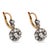 These beautiful Edwardian diamond cluster earrings are a delicate antique pair from the 1910’s, crafted in 14k yellow gold...