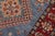Textile Tribal Super Kazak Light Blue/Red Wool Runner - 2'11'' X 9'8'' For Sale - Image 7 of 7
