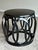 An elegant “Bracelet” accent table or stool designed by Barbara Barry for Baker Furniture. The sculptural design features...