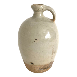 Antique French Glazed Earthenware Pitcher
