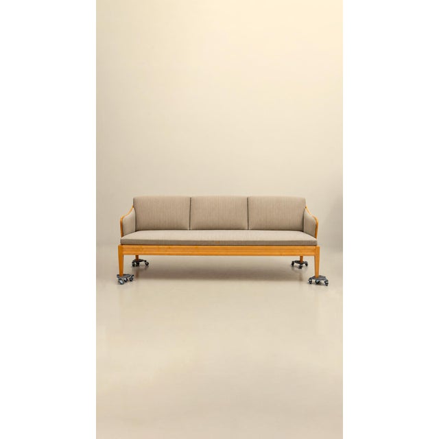 1960s 3-Seater Sofa by Carl Malmsten for O.H. Sjögren, 1960s For Sale - Image 5 of 6