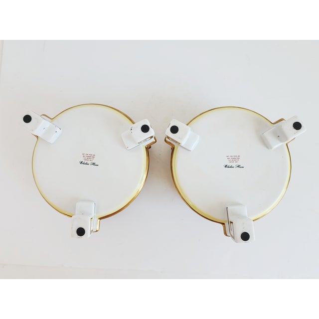 Chelsea House Porcelain Cachepots - A Pair For Sale - Image 12 of 12