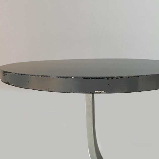 Italian Art Deco Floor Lamp with Integrated Table, 1930s For Sale - Image 9 of 14