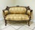 Rococo French Rococo Style Gold Sofa – High-End Upholstery With Gold Leaf Details For Sale - Image 3 of 5
