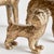 This set of three hounds stands alert, ready for a signal from their master. A regal accent for library, study or desk...