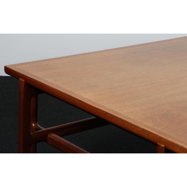 Ole Wanscher Vintage Coffee Table in Mahogany by Ole Wanscher, 1960s For Sale - Image 4 of 8