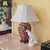 Vintage Chinoiserie Style Porcelain Table Lamp With Hand-Painted Floral Motif For Sale - Image 10 of 18