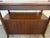 Mid 20th Century Mid-Century Modern Black Topped Walnut Bar Cart For Sale - Image 5 of 11