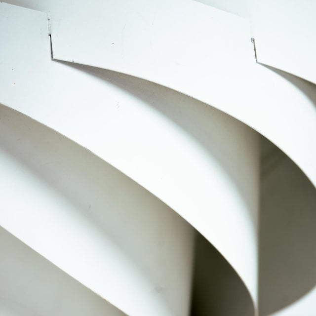 Danish Space Age Turbo White Moon Pendant Light by Louis Weisdorf for Lyfa, 1965 For Sale - Image 9 of 10