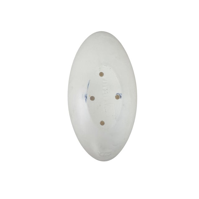 Enzo Bioli Space Age Ceramic Plate attributed to Il Picchio, Italy, 1970s For Sale - Image 4 of 5