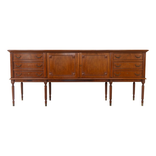 Danish Hepplewhite Mahogany Sideboard from Farre Møbelfabrik, 1970s For Sale