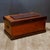 Brown 19th C. Mahogany and Bronze Blanket Chest Trunk c.1850 For Sale - Image 8 of 11