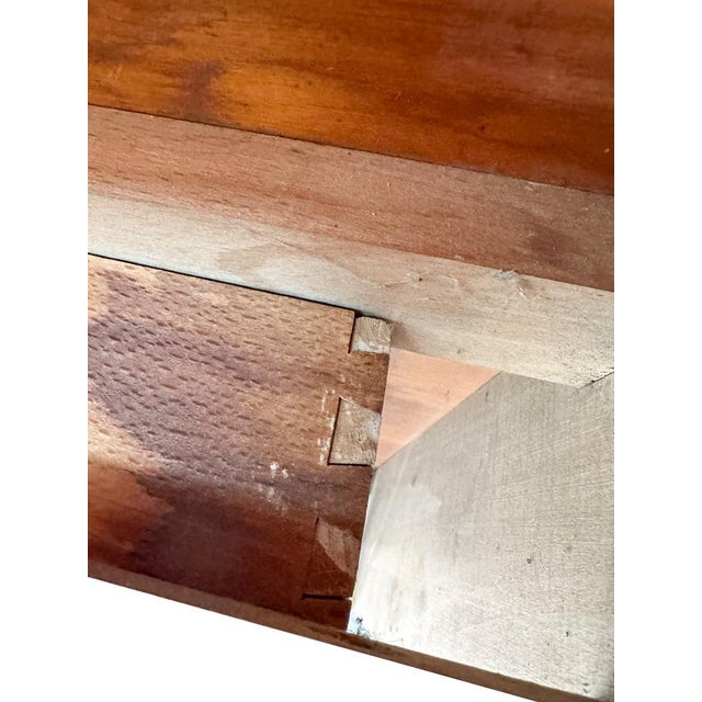 Mid-Century Modern Utility Desk Table in Beech and Pine, 1955 For Sale - Image 6 of 13