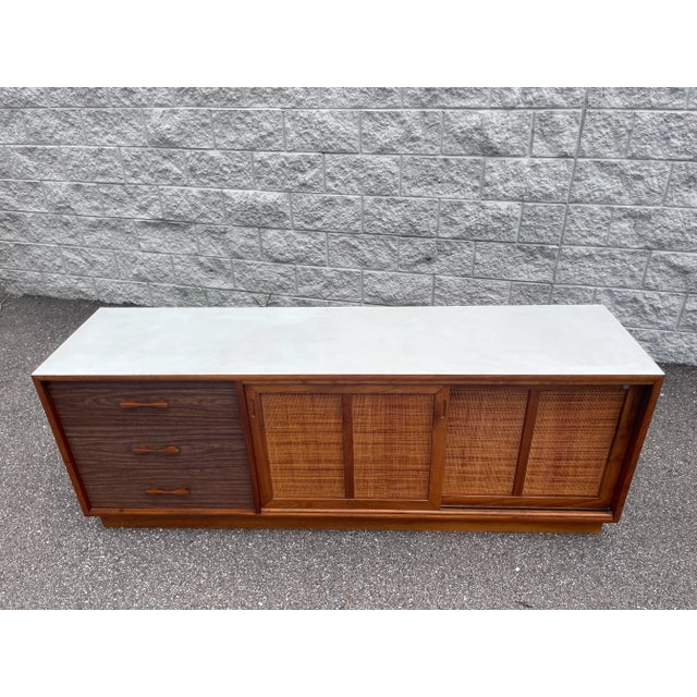 Mid Century Foster McDavid Credenza For Sale - Image 4 of 13