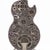 Early 21st Century Handcrafted Recycled Metal Guitar Sculpture with Industrial Gears by Azele Studio For Sale - Image 5 of 11