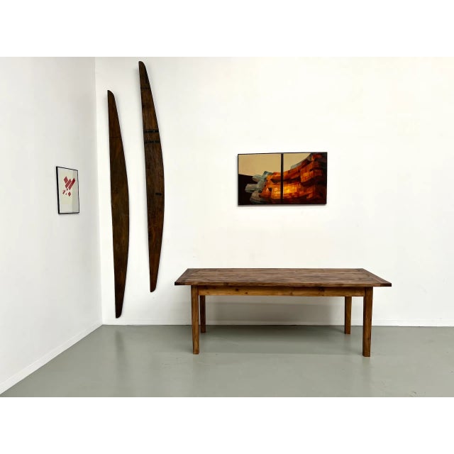 1970s Large Pine Table, 1970s For Sale - Image 5 of 18