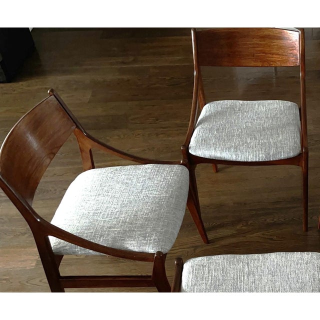 Dining Room Chairs by H. Vestervig Eriksen Tromborg, Denmark, Set of 4 For Sale - Image 6 of 18