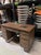 1970s Vintage Mid Century Modern Wooden Desk For Sale - Image 5 of 5