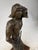 Wood Hand-Worked Bronze Sculpture, 1940s For Sale - Image 7 of 16