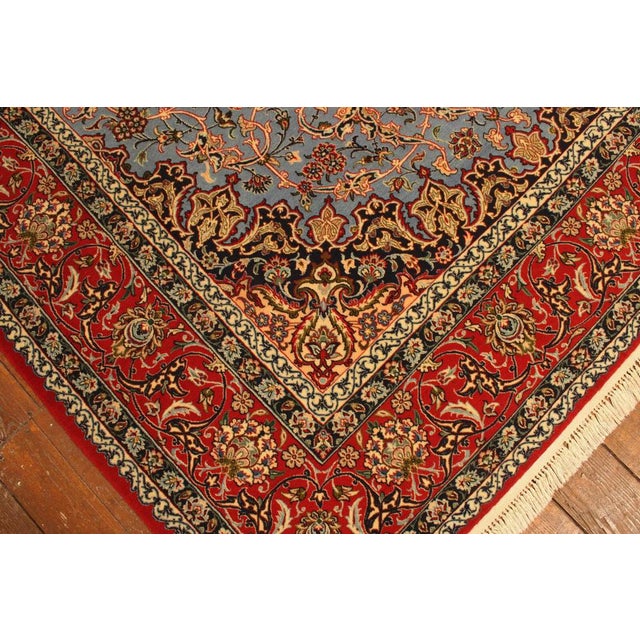 Middle Eastern Hand-Knotted Rug For Sale - Image 9 of 11