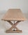 19th Century 19th Century France Antique White Wood Dining Table For Sale - Image 5 of 11