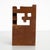 Brown After Chillida, Abstract Sculpture, 1990s, Iron For Sale - Image 8 of 12