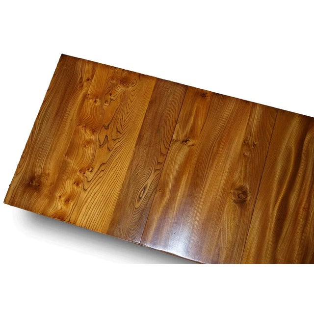 Handmade Burr Yew & Elm Dining Table & Windsor Chairs by Stewart Linford, England, Set of 9 For Sale - Image 4 of 18