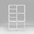 1970s Modular Bookcase by Carlo De Carli for Fiam, 1970 For Sale - Image 5 of 11