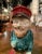 19th Century French Onnaing Hand-Painted Barbotine Soldier Pitcher For Sale - Image 4 of 13