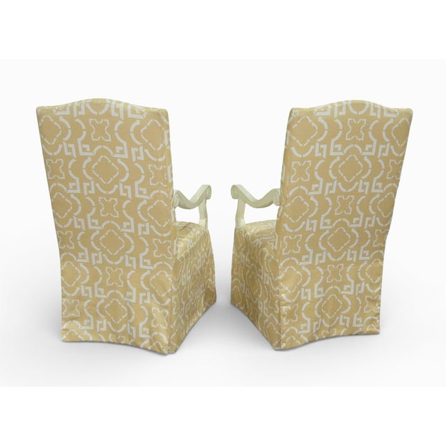 Century Furniture Century Furniture Oscar De La Renta Armchairs - A Pair For Sale - Image 4 of 14