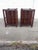 Pair of 20th Century Mahogany Rolling Side End tables 27x19x26 1/2 These end tables have plenty of storage space. Each end...