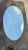 Vintage Oval Mirror 1960s For Sale - Image 6 of 6