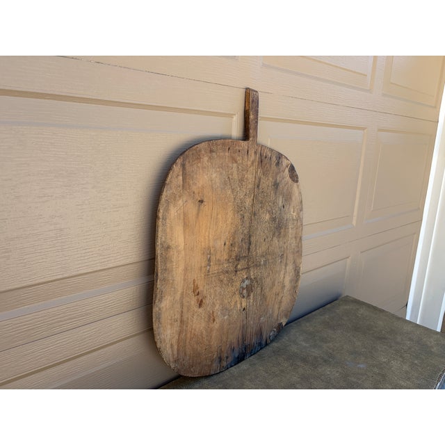Late 19th Century French Country Wooden Bread Board For Sale - Image 4 of 16