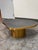 Michael Oren Design Custom Black Marquina Marble Kidney Coffee Table For Sale - Image 4 of 12