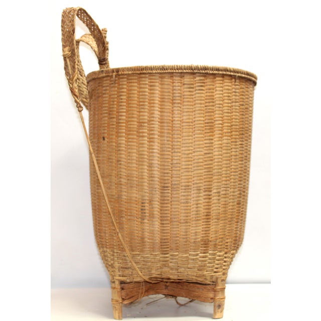 This Vintage Harvest backpack is a remarkable piece of history, originally worn on the back during the grape harvest....