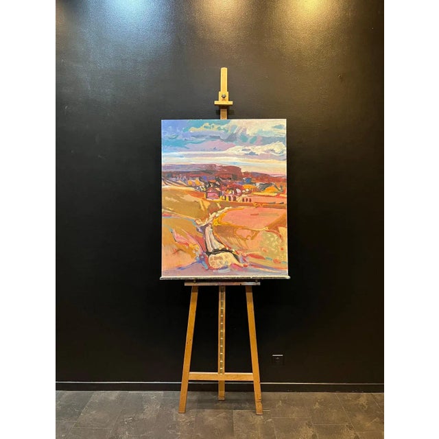 Jean Krillé’s paintings are known for their expressive use of color and dynamic, abstract forms, blending realism with...