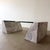Stone Vintage 1980s Postmodern Marble Stone and Glass Coffee Table For Sale - Image 7 of 11