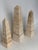 1970s F.lli Fratelli Mannelli Italian Rapolano Travertine Obelisks - A Set of 3 For Sale - Image 10 of 12