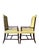 2010s Michael Berman Limited Nora Dining Chairs in Green- Set of 2 For Sale - Image 5 of 10